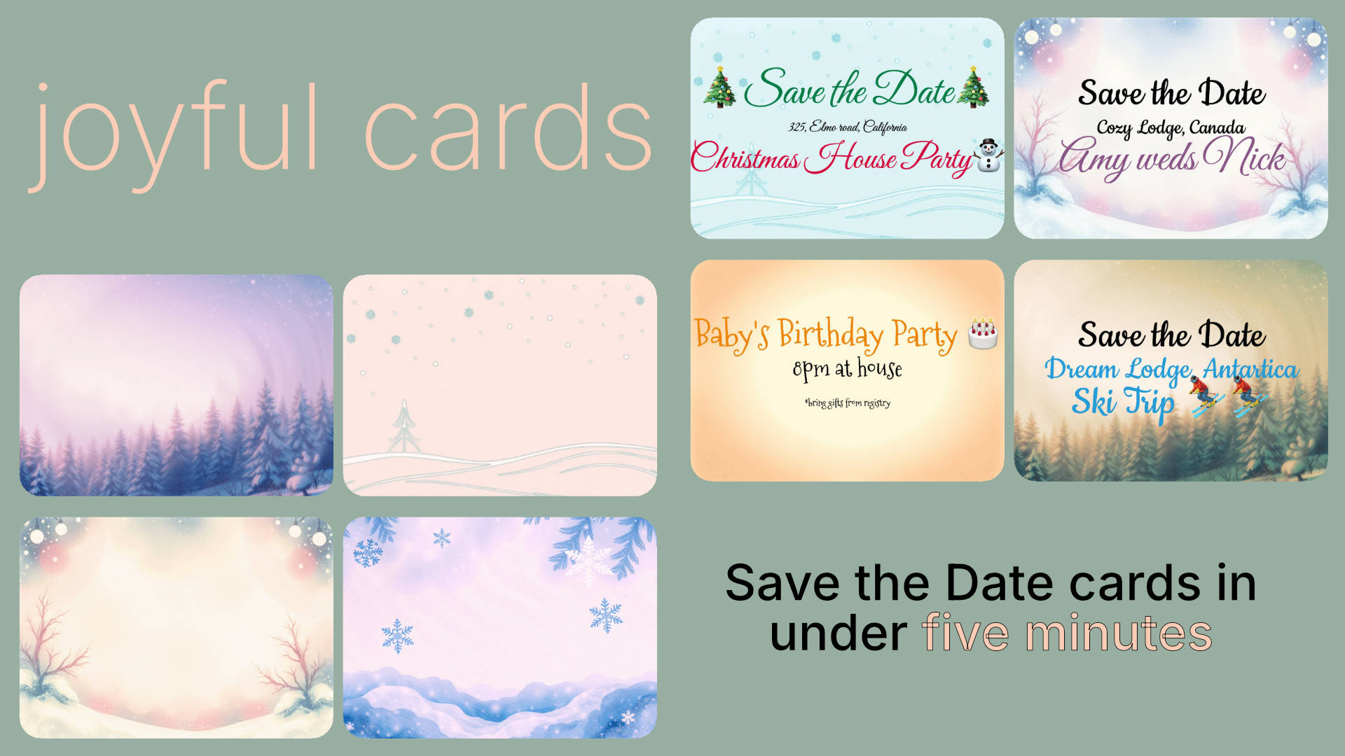 Joyful Cards